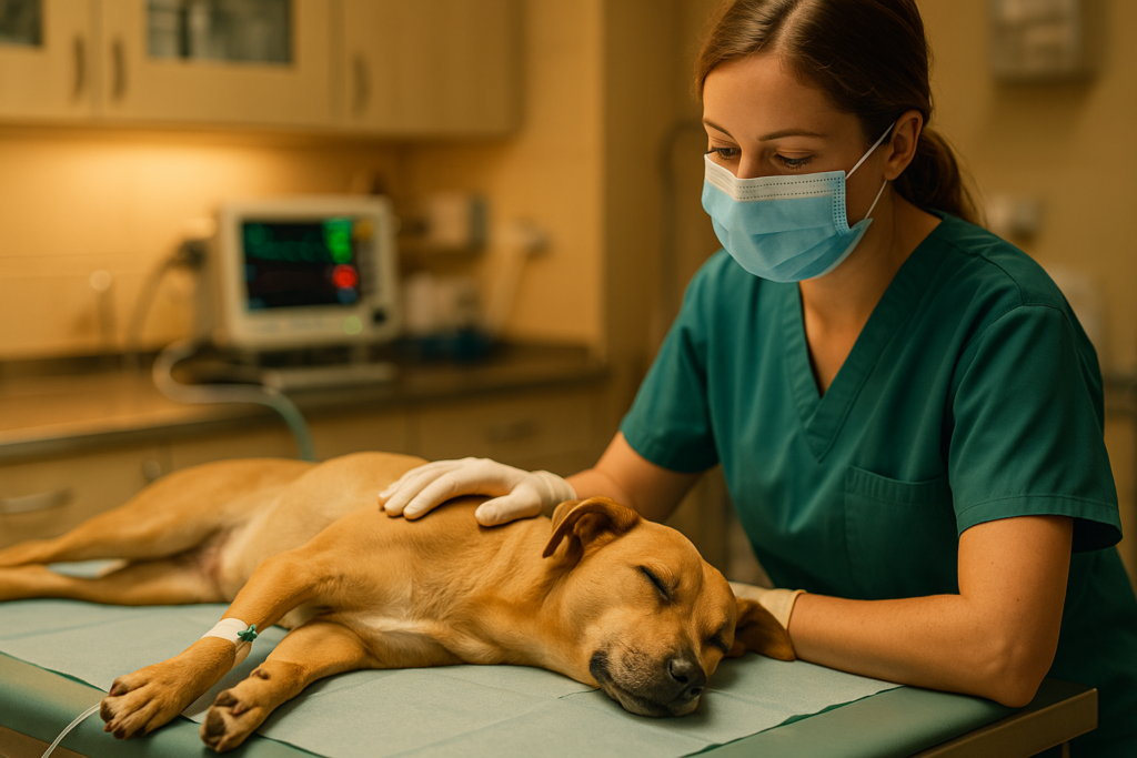 Expert dog surgery at Slaton Veterinary Hospital in Ventura County